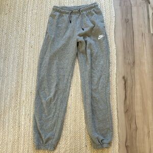 Nike Women’s Jogger Sweatpants in Gray